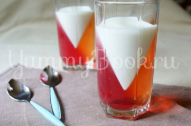 	Желе в стакане