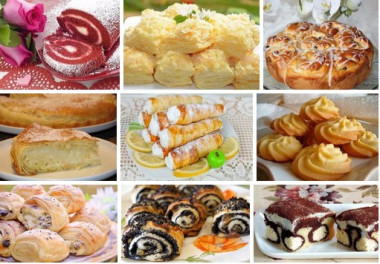 Слоёнки с творожной начинкой и изюмом