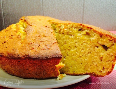 Простой пирог из тыквы