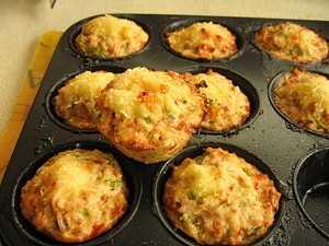 Кекс с овощами