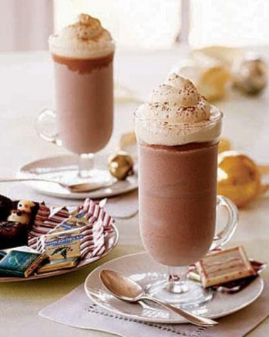 Горячий кремовый шоколад