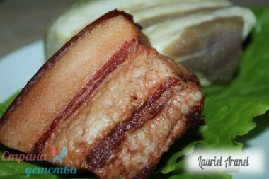 Сало горячего засола