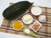 Манник с кабачками и апельсиновой цедрой