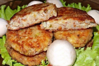 Гречневые Котлеты с Сыром