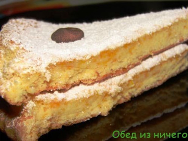 Тыквенный бисквит  