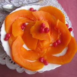 Как вкусно запечь тыкву в микроволновке