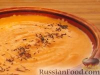 Суп-пюре из яблок и тыквы