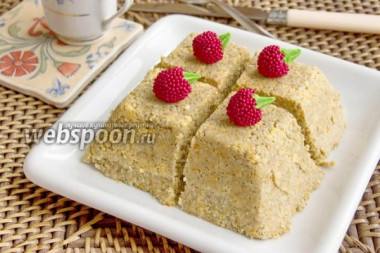 Бананово-тыквенный бурфи