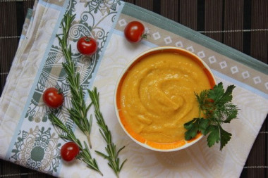 ХУМУС С ТЫКВОЙ (БЕЗ МАСЛА, VEGAN!)