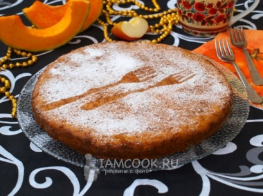 ПИРОГ С ЯБЛОКАМИ И ТЫКВОЙ