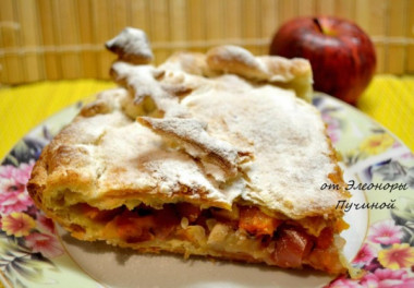 Яблочно-тыквенный пирог