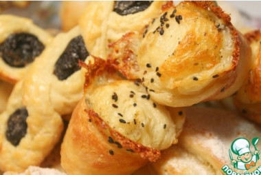 Выпечка из дрожжевого творожного теста