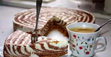 Творожный торт без выпечки