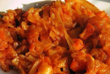 Тушеная капустка