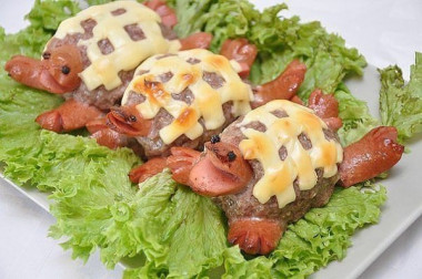 КОТЛЕТЫ "ЧЕРЕПАШКИ"