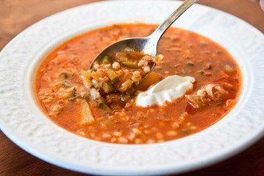 Рассольник ленинградский