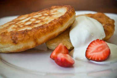 Оладьи на кефире