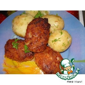 Котлеты из духовки