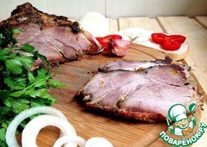 Буженина в СВЧ за 25 мин.