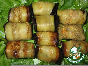 Рудетики из баклажан по кавказски