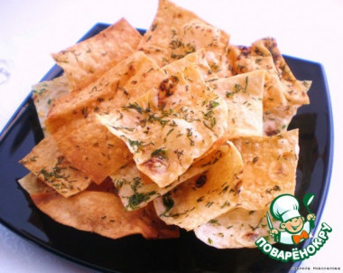 Чипсы из лаваша