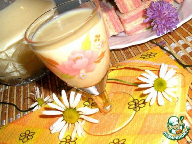 Бархатный банановый ликер