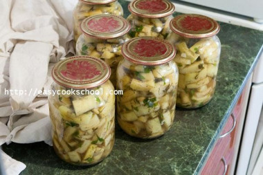 Кабачки "как грузди"