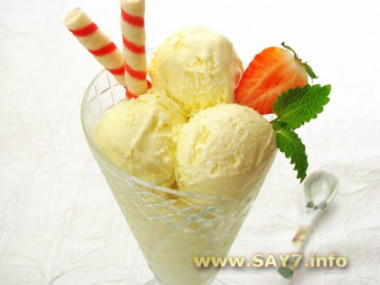 Лимонное мороженное