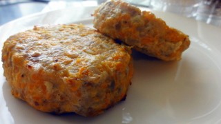 Котлеты мясные с тыквой