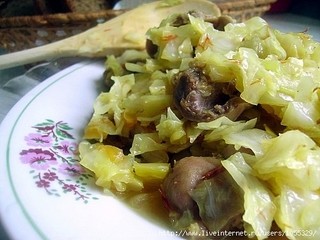 Капуста с шафраном 