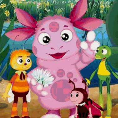 Как сделать из мастики лунтик