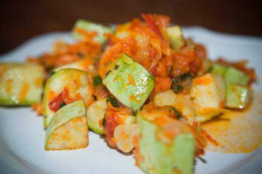 Рагу из кабачков