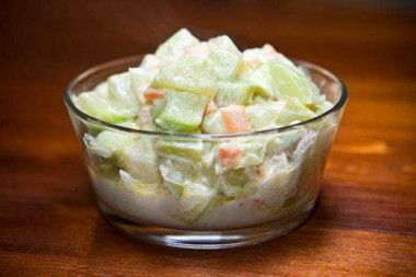 Кабачки со сметаной