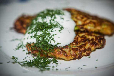 Овощные блины