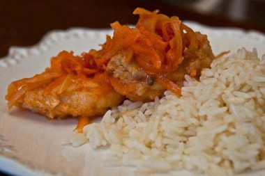 Рыба под маринадом