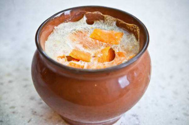 Пшеная каша с тыквой