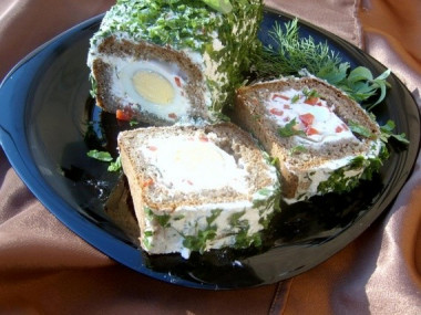 Фаршированный хлеб