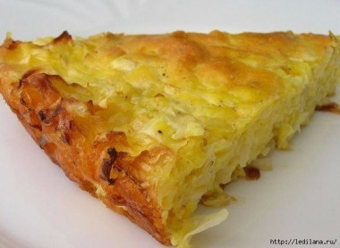 КАПУСТНЫЙ ПИРОГ ДЛЯ ЛЕНИВЫХ