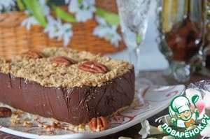 шоколадный десерт