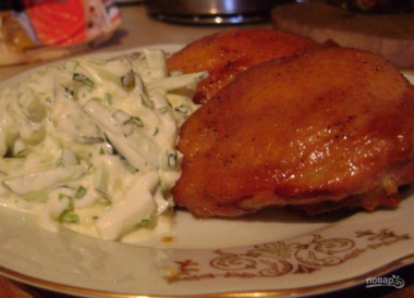 Куриные бедрышки в духовке