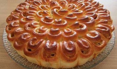Пирог - хризантема