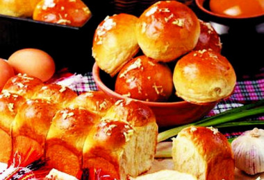 Чесночные пампушки