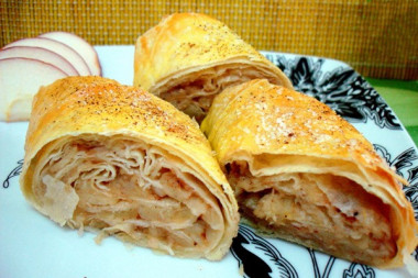 Яблочный штрудель