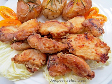 Хрустящая курица в пряном маринаде 