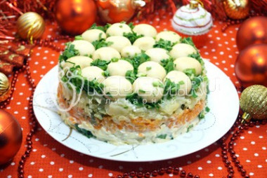 Салат "Грибная поляна"