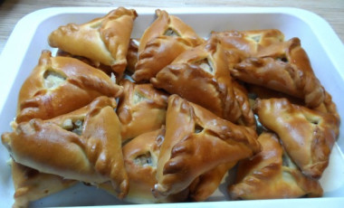 Пирожки татарс.с мясом и карт
