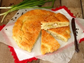 Пирог с курицей