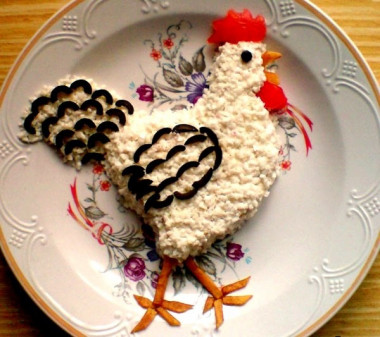 Украшение салата