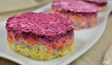 Салат "Сельдь под шубой"