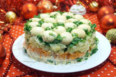 Салат "Грибная поляна"